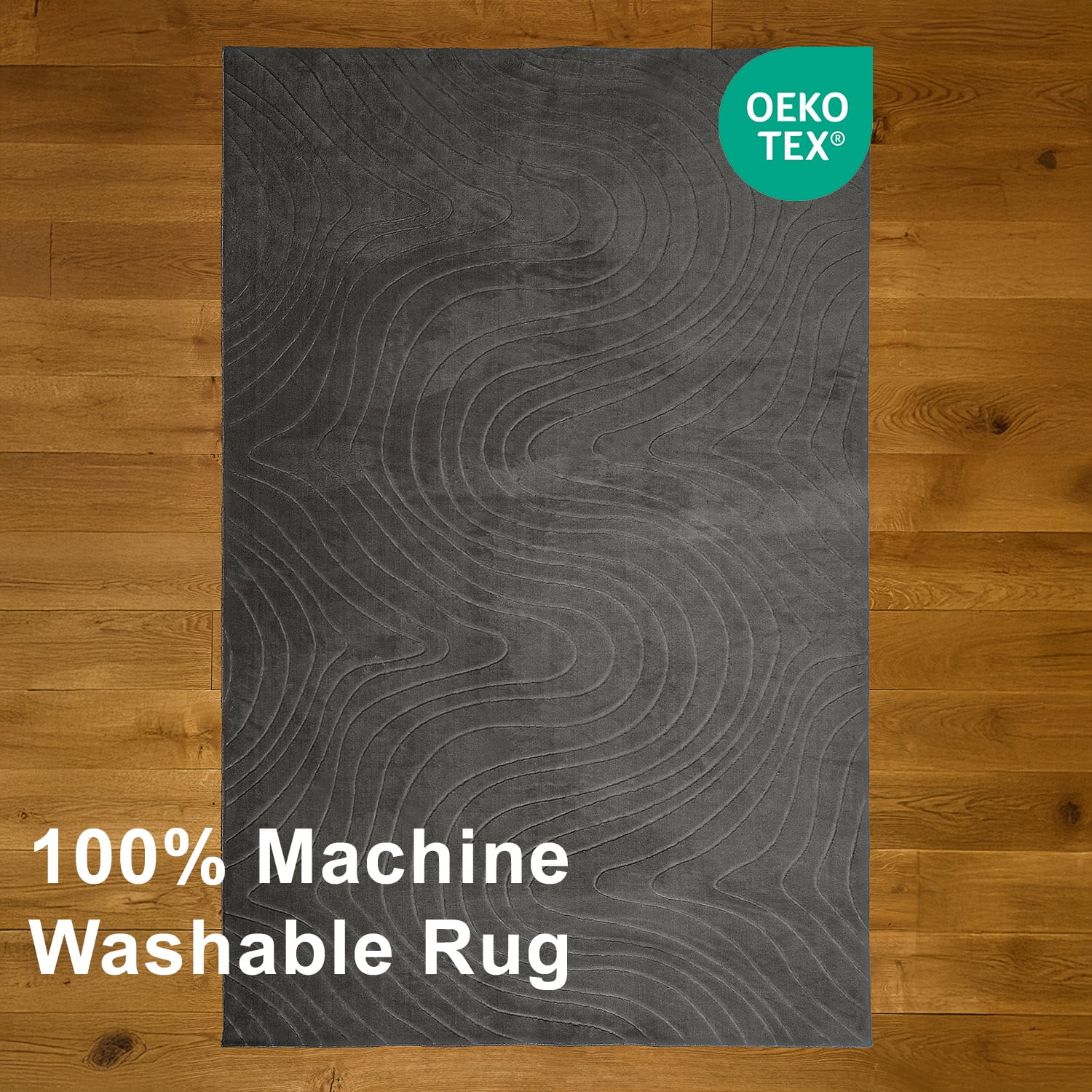 Tapis de Couloir Somos Lavable A la Machine Contemporain/Moderne pour Salon, Chambre, Salle Manger, Entrée, et Plus Encore.