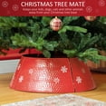 thumbnail image 4 of HOMCOM 26" Christmas Tree Collar Xmas Tree Round Ring Skirt Holiday Decor, 4 of 10