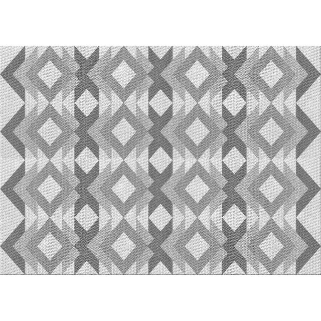 Ahgly Company Machine Washable Indoor Rectangle Transitional Gray Area Rugs, 2' x 3'