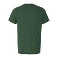 thumbnail image 2 of T-shirt à Manches Courtes Unisexe en Canevas Bella à Col Rond en Mélange, 3TG, 2 of 2