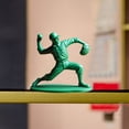thumbnail image 4 of Interesting Green Baseball Soldier Character Classic Toy Set Baseball Player Statue Novel Mini Soldier Statue Suitable For Home Desktop Decoration O Scale Figures, 4 of 7