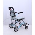 thumbnail image 1 of AKDSteel Fauteuil Roulant de Transport Ultraléger, Conception Pliable Portable avec Frein à Main Verrouillable, Accoudoirs Rabattables Amovibles et Repose-Pieds Oscillants, Supporte 220 Lb, 1 of 8