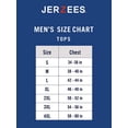 thumbnail image 5 of Jerzees Men's Adult Crew Sweatshirt X Sizes, Forest Green, 3X-Large, 5 of 5