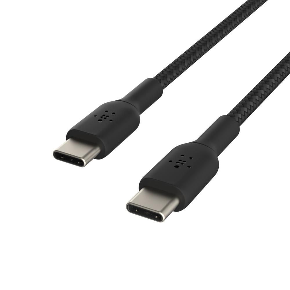 Câble USB-C vers USB-C à gaine tressée BOOST↑CHARGE