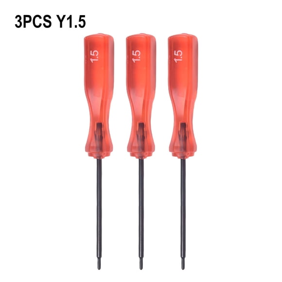 3 Pcs Outil de Réparation de Précision Tournevis à Trois Ailes à Pointe en Y pour Wii pour Gba pour Ds