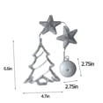 thumbnail image 3 of Boovnll Christmas Window Lights with Sucker Pentagram/Bell/Xmas Trees/North Star Christmas Window Curtain Lights for Holiday Indoor Wall Door Glass Decor, Christmas Decorations, 3 of 6