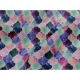 thumbnail image 4 of oneOone Viscose Jersey Fabric Textured Moroccan Geometric Print Fabric by The Yard 60 Inch Wide, 4 of 5