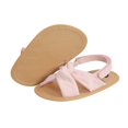 thumbnail image 3 of Baby Sandals Summer Baby Girls Solid Color Soft Sole Shoes, 3 of 6