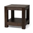 thumbnail image 3 of Maven Lane Paulo Wooden Coffee Table with Set of 2 Side Tables, Weathered Brown, 3 of 12