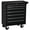 Black, variant on HOMCOM 7 Drawer Tool Chest Mobile Lockable Toolbox with Handle and Wheels