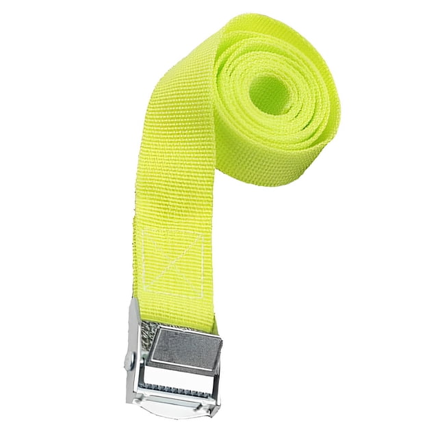 Xingzhi Leashing Strap Ratchet Tie Cargo Rope Polyester Multicolored Wear-resistance Book Rustproof Buckle Luggage Cable Light Green 50mm*5Meter