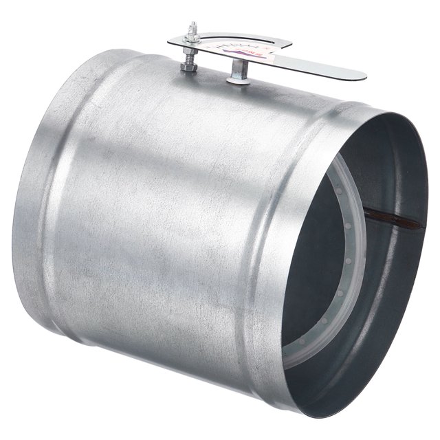 Uxcell Amortisseur Manuel de Volume de Conduit HVAC 8 Pouces avec Réglage de Manchon