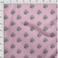 thumbnail image 3 of oneOone Polyester Lycra Fabric Leaves Block Decor Fabric Printed BTY 56 Inch Wide, 3 of 4