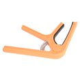 thumbnail image 4 of Capo Guitare, Capos Légers Réglables en Plastique Acier Portable pour Instrument à Cordes Blanc, Noir, Orange, 4 of 8