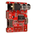 thumbnail image 3 of Receiver Module Car Wireless Audio audio receiver module; Receiver Module Bluetooth-compatible USB 3.5mm Interface DIY Circuit Board, Red, 3 of 9