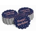 thumbnail image 2 of Inkdotpot Happy Birthday Bottle Tag Real Rose Gold Foil Favor Hang Tags 100 Pack, 2 of 6