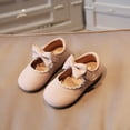 thumbnail image 4 of Cameland Spring New Soft Soled Single Shoes Baby Walking Shoes Bow Princess Small Leather Shoes, 4 of 5