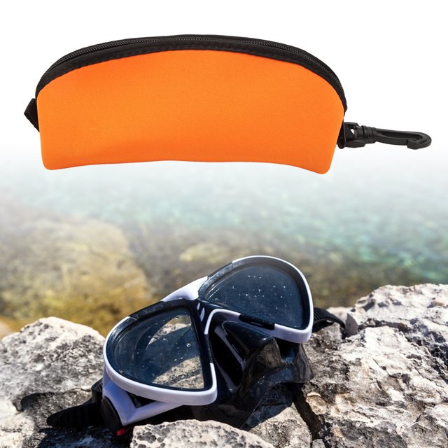 Diving Goggle Storage Bag, Gadgets Gear Pouch Portable Dustproof Fall Neoprene For Sunglasses Glasses Diving Gadgets Pouch