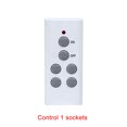 thumbnail image 1 of Wireless Smart Remote Control Socket Plug Power Outlet Light Switch Plug Socket Power Outlet Socket EU Plug with Remote Control, 1 of 5
