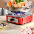 thumbnail image 4 of Almencla Compact Alcohol Stove Lightweight Burner Furnace Windproof chen Equipment for Red Stainless Steel, 4 of 7