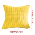 thumbnail image 1 of Birdeem Sofa Cushion Corn Kernel Pillow Light Luxury Style Home Bedside Car Core-Free Pillow Case, 1 of 1