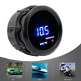 thumbnail image 2 of ANGGREK Car Accessory,2in/52mm Car Voltage Meter Digital Black Shell Digital Display Voltage Gauge 12V,Voltage Meter, 2 of 8