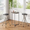 thumbnail image 2 of Costway 2 Pcs Tabourets Pliants Portatifs Tabouret de Pêche Léger avec 330 Lb Limité, 2 of 7