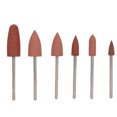 thumbnail image 2 of Electric Nail File Replacement Heads, 6pcs Nail Drill Bit Nail Bits For Nail Drill Cuticle Bit For Nail Drill Nail Art Drill Manicure Grinding Head Nail Polishing Bits Accessory, 2 of 7