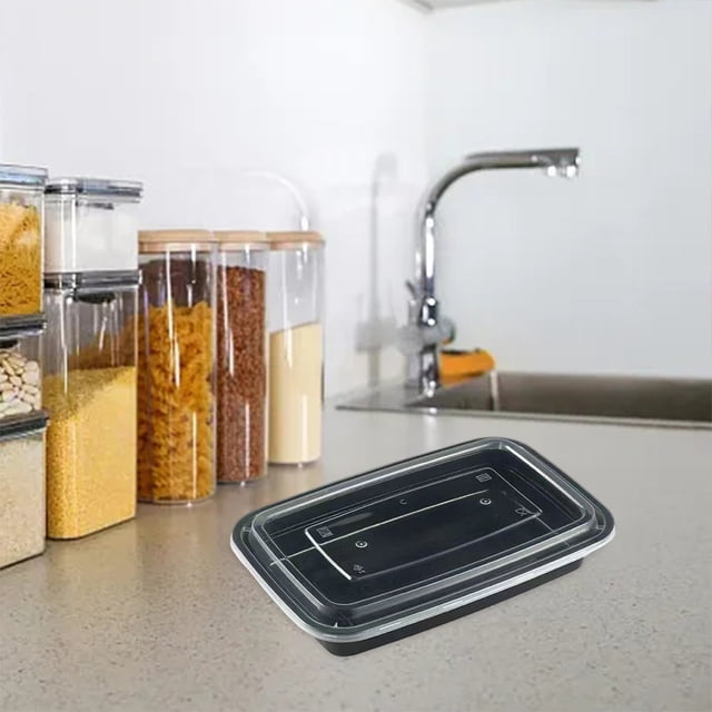 WIFKLSIIPG Meal Prep Containers 20 Pack Food Storage Containers with Lids Extra Large &Thick Mcrowave Disposable Reusable Lunch Boxes Food Grade Freezer Dishwasher