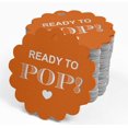 thumbnail image 4 of Inkdotpot Real Silver Foil Ready To Pop Baby Shower Tags Favor Hang Paper Tags 100 Pieces, 4 of 6
