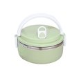 thumbnail image 2 of 700ml 1 Layer Round Food Lunch Box Stainless Steel Lunch Box Lunch Box Food Storage Box Childrens Lunch Box Hot Food, 2 of 8