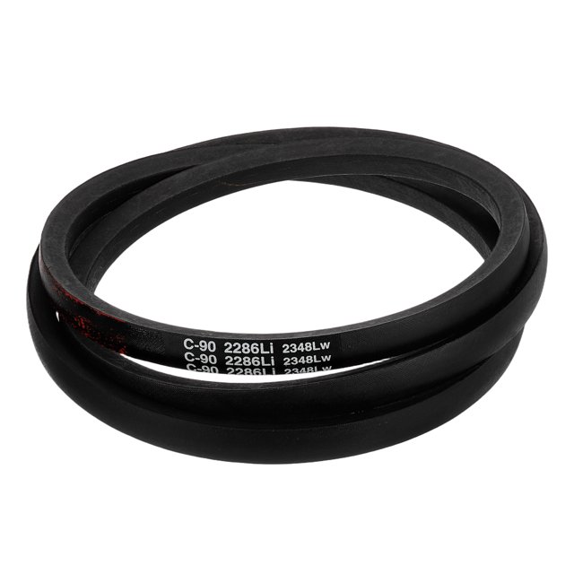 C90 Drive V-Belt 2286mm Inner Girth 22mm Width 14mm Height Rubber for Power Transmission
