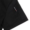 thumbnail image 2 of Men Women Double Breasted Short Sleeve Chef Coat Restaurant Jacket Cooker Work Cook Uniform XL Black Short Sleeve, 2 of 9