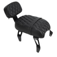 thumbnail image 2 of Black Passenger Seat Backrest 2882853 VBA Motorcycle Rear Seat Backrest Pad Replacement for Indian Scout Bobber, 2 of 6