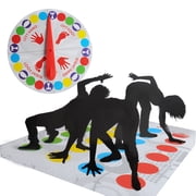 Floor Mat, Twister Game Classic Family Moves Board Game Parent-child Interactive Floor Game Birthday Party Games for Indoor and Outdoor Age 6+