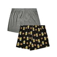 thumbnail image 2 of Fox and Badger Knit Sleep 2 Pack Short - Adults, 2 of 2