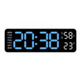 thumbnail image 2 of pitrice Horloge Murale Multifonctionnelle pour Salon Luminosité Réglable 6. Style Été 6, 2 of 6