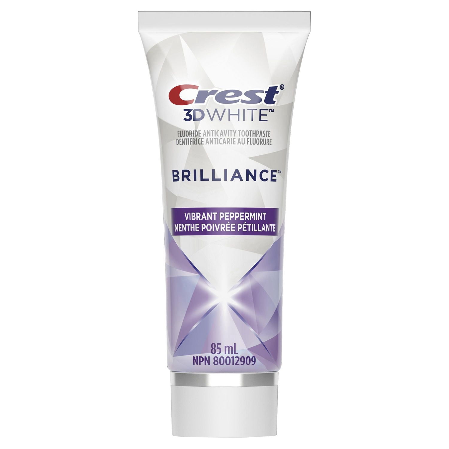 Crest 3D White Brillance Dentifrice Menthe Poivrée Pétillante 85ml