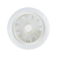 thumbnail image 3 of TISHITA Ceiling Fan with Light Adjustable LED Lights E27 Light Holder Ceiling Fan Lights White 30W, 3 of 8