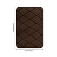 thumbnail image 3 of SPOORYYO Water-Absorbent Non-Slip Microfiber Bathroom Mat Machine Washable Rug for Kitchen and Living Room, 3 of 8