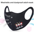 thumbnail image 3 of fastboy Christmas-Themed Cosplay Facial Mask Dustproof Elastic Ear Wearing Face Cover with Filter Type D, 3 of 6