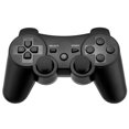 thumbnail image 2 of Lot de 2 Manettes Bluetooth Sans Fil RetroFam pour PlayStation 3 PS3, Noir, Pile Rechargeable, 2 of 5