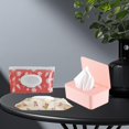 thumbnail image 3 of Wipes Dispenser with 2Pcs Portable Refillable Wipe Holder,Reusable Large Wipe Holder Box Flushable Wipes Case Bathroom Wipes Container for Pet Nursery Kitchen Office Counter(Pink), 3 of 7