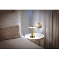 thumbnail image 4 of Bell + Howell Lexington Lampe de Table Petite Sans Fil Tactile DEL Rechargeable pour Table de Chevet Bureau Table de Nuit Or - Lot de 2, 4 of 5