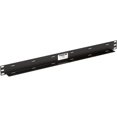 thumbnail image 1 of JPM530A - CABLE MGMT PANEL 1U HORIZONTAL RACK MOUNTABLE 23IN W/6 LOOPS, 1 of 1