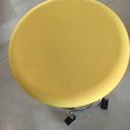 thumbnail image 4 of Coussin de Tabouret Rond Durable Doux Lavable pour Housse de Siège 12-18 Pouces Chaise Rouge Vin, 4 of 9