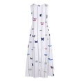 thumbnail image 4 of Innerwin Longues Robes Maxi à Imprimé Floral pour Femmes, Robe d'Été de Plage, Vacances, Sans Manches, Robe Débardeur Hawaïenne Style U m, 4 of 8