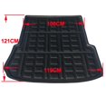 thumbnail image 4 of Car Rear Boot Cargo Liner Tray Trunk Floor Carpet Mats Carpets Pad Anti-dirty For Ford Explorer 2011 - 2015 2016 2017 2018 2019, 4 of 4