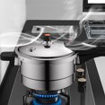 thumbnail image 1 of Stainless Steel Pressure Cooker,  80Kpa High Pressure Stewing Pressure Canner with Steaming Rack, Stovetop Pressure Cooker for Induction Cooker,Gas, Electric, Ceramic Stove, 1 of 8