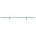 thumbnail image 2 of vidaXL Floating Shelves 2 pcs Glass 70x20 cm 8 mm, 2 of 4